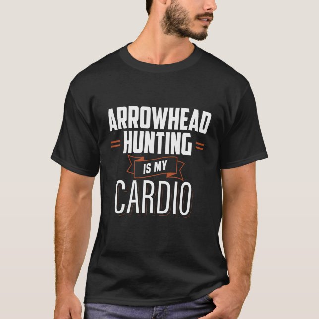 Camiseta Colector de artefactos Cardio Hunter de Arrowhead (Anverso)