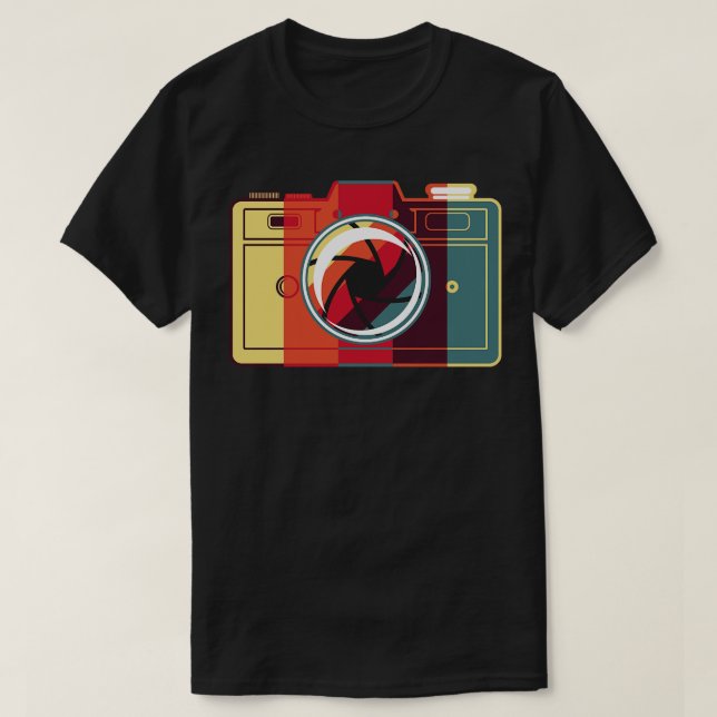 Camiseta Colector de cámara clásico 3 (Diseño del anverso)