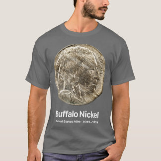 Camiseta Colector de monedas Buffalo Níquel