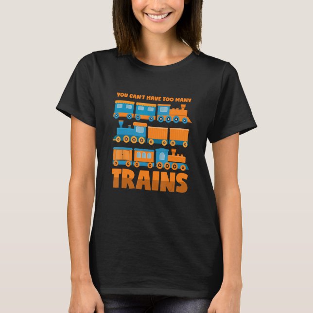 Camiseta Colector de trenes (Anverso)