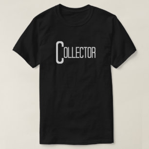 Camiseta Colector en texto divertido