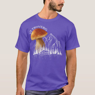 Camiseta Colectores De Hongos Para Senderismo Musgos Porcin