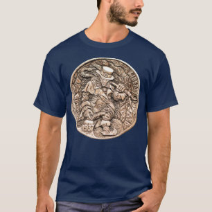 Camiseta Colectores de monedas Buffalo Nickel Hobo Lepre