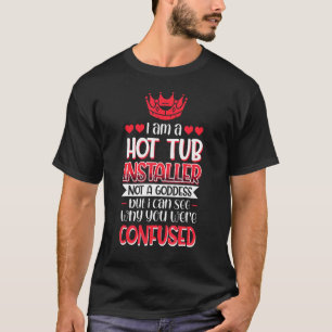 Camiseta Colega De Trabajo De Instalador De Tinas Calientes