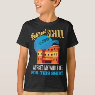 Camiseta Colegio Custodio de Jubilación Regalo Escuela Reti