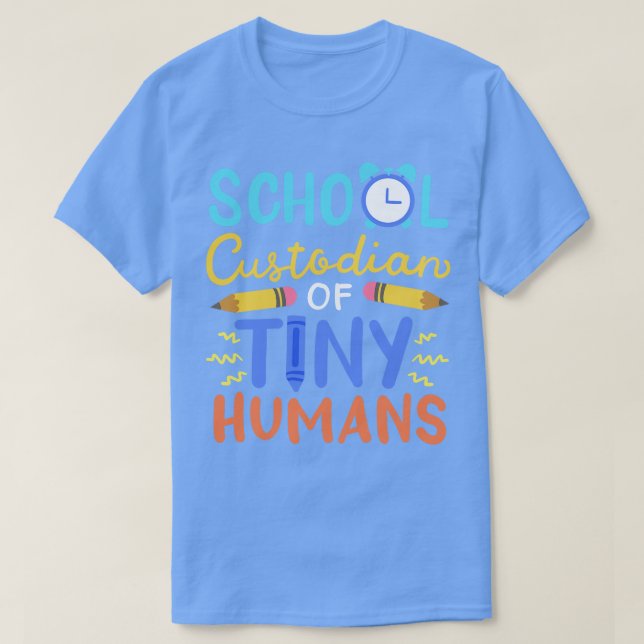 Camiseta Colegio Custodio Janitor Preescolar (Diseño del anverso)