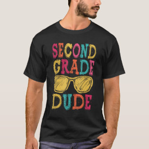 Camiseta Colegio de 2º grado vuelve al primer día de clases