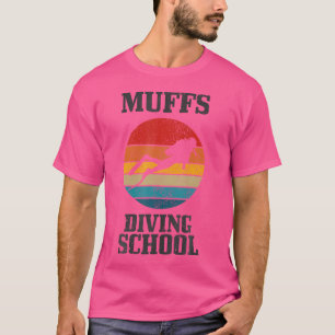 Camiseta Colegio de buceo Muffs Vintage Funny Scuba Diver R