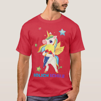 Camiseta Colegio de Endlich Unicorn obsequia a la escuela p