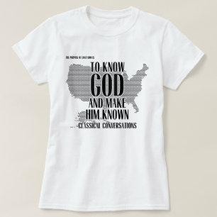Camiseta Colegio De Hogar Tutor Para Conocer A Dios Y Hacer