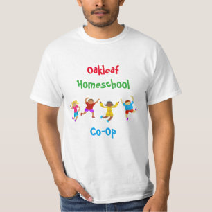 Camiseta Colegio De Niños Jugadores En El Hogar