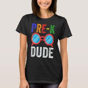 Camiseta Colegio De Preescolar De Nuevo A La Escuela De Pri