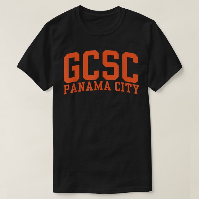 Camiseta Colegio Estatal de la Costa del Golfo (Ciudad de P (Diseño del anverso)