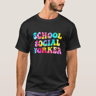 Camiseta Colegio Groovy Trabajo Social Apreciación Del Teji