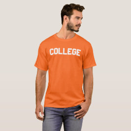 Camiseta Colegio Naranja