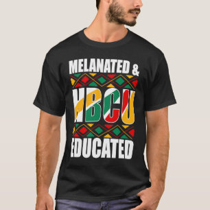 Camiseta Colegio negro educado en HBCU melanizado