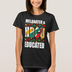 Camiseta Colegio negro educado en HBCU melanizado