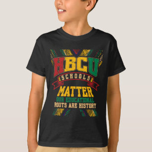 Camiseta Colegio Negro: Problemas en la escuela afroamerica