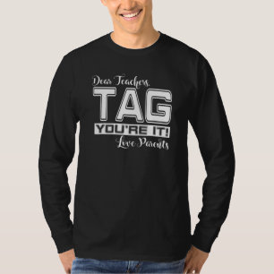 Camiseta Colegio Queridos profesores etiquetan eres amor pa