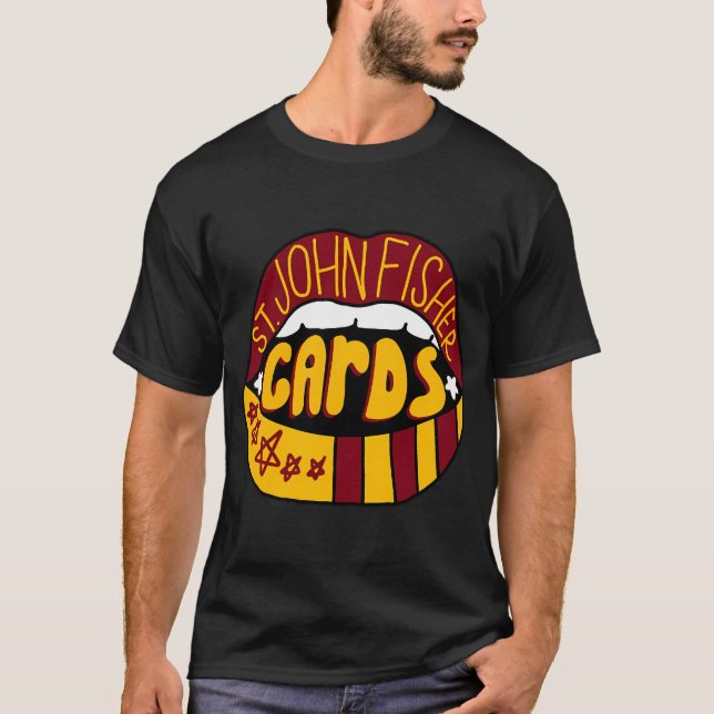 Camiseta colegio st. john fisher labios (Anverso)