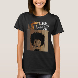 Camiseta Colegios Negros Históricos A Únicos Y De Tipo HBCU