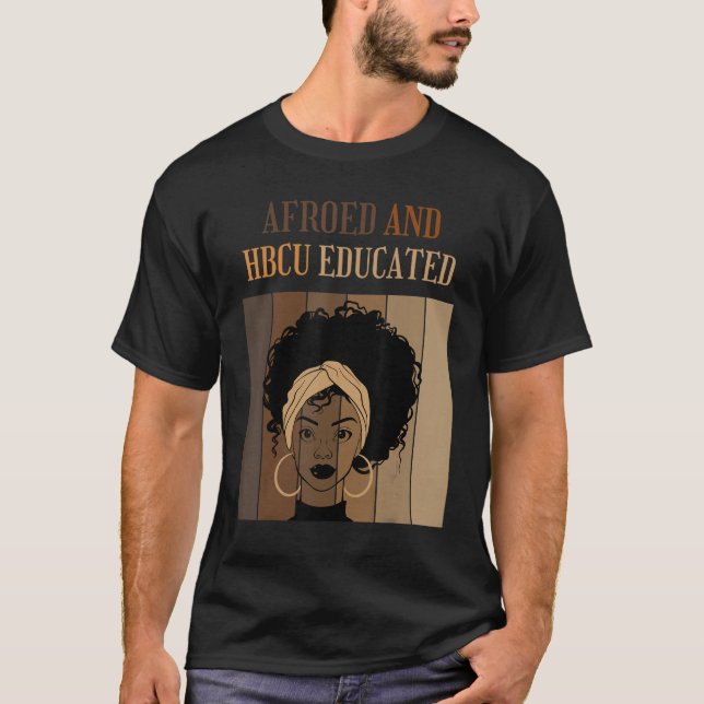 Camiseta Colegios Negros Históricos Educados Por Afroed Y H (Anverso)