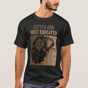 Camiseta Colegios Negros Históricos Educados Por La HBCU 1