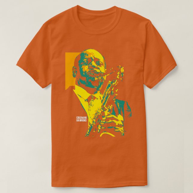 Camiseta Coleman Hawkins  (Diseño del anverso)