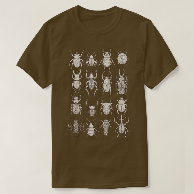 Camiseta Coleoptera  (Diseño del anverso)