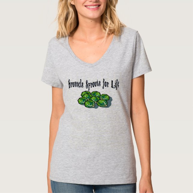 Camiseta Coles de Bruselas (Anverso)