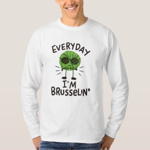 Camiseta Coles de Bruselas veganas