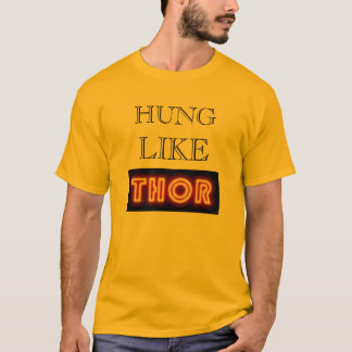 Camiseta Colgado como THOR