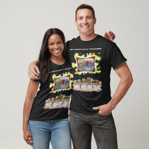 Camiseta Colgado de Cada Palabra Oscuro Absurdo Situacion