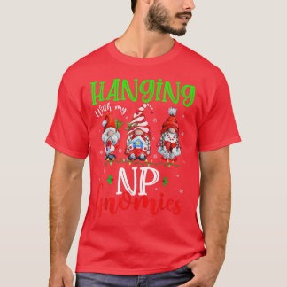 Camiseta Colgando Con Mi Gnomies NP Cute Gnome De Las Luces