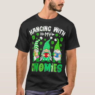 Camiseta Colgando con mi gnomies Teacher gnomes St