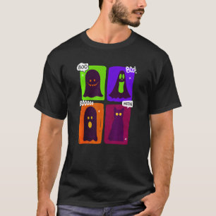 Camiseta Colgando Con Mis Boos Y Unos Fantasmas De Hallowee