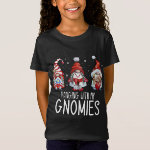 Camiseta Colgando con mis genomas Navidades