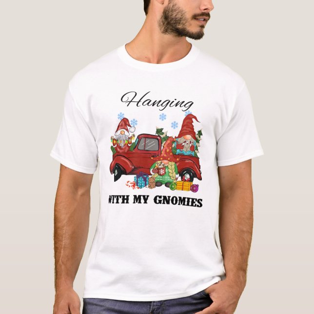 Camiseta Colgando Con Mis Gnomías (Anverso)