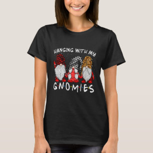 Camiseta Colgando Con Mis Gnomitos Navidad Familia Combinan