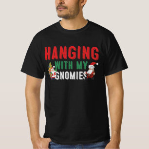 Camiseta Colgando con mis gnomos