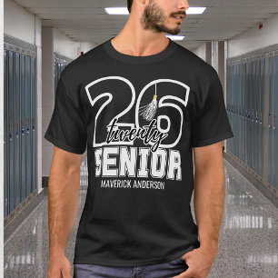 Camiseta Colgante de graduación de la promoción de 2026