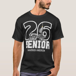 Camiseta Colgante de graduación de la promoción de 2026