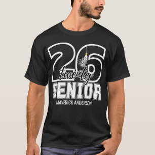 Camiseta Colgante de graduación de la promoción de 2026