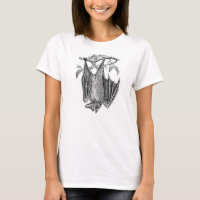 Camiseta colgante de las señoras del palo