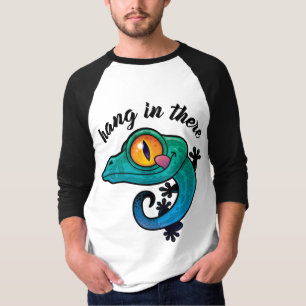 Camiseta Colgar Ahí El Colorido Gecko