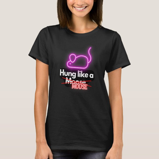 Camiseta Colgar como un ratón (Anverso)