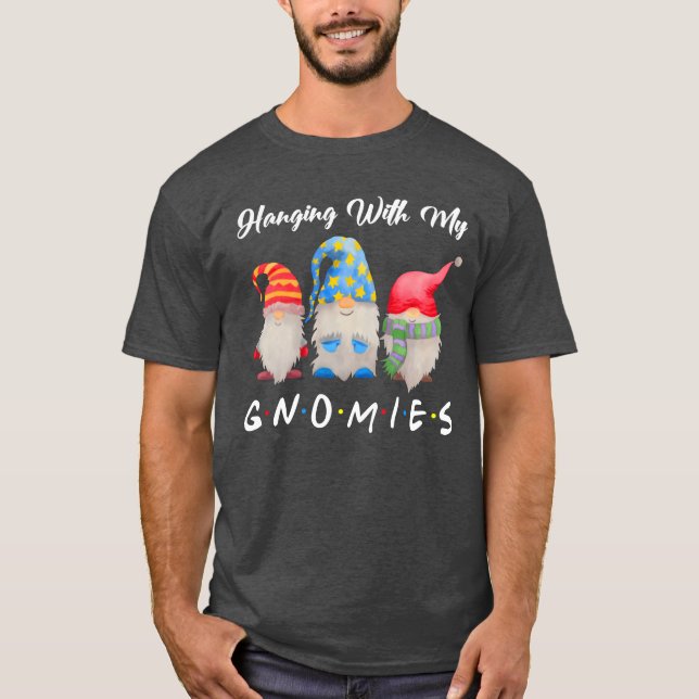 Camiseta Colgar con mi amigo de Gnomies (Anverso)