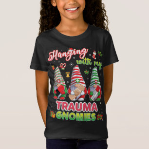 Camiseta Colgar con mi dama del almuerzo generando Navidade