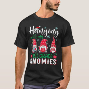 Camiseta Colgar Con Mi Enseñanza De Navidades De Gnomies De