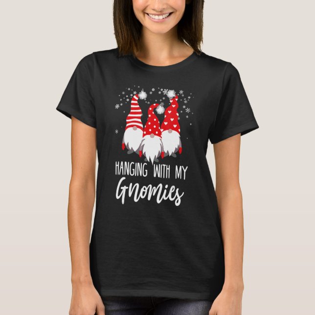 Camiseta Colgar con mi Gnomies Garden Navidades Gnome (Anverso)